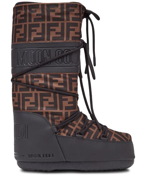 fendi st moritz moon boots|Women's Luxury Boots & Designer Ankle Boots in .